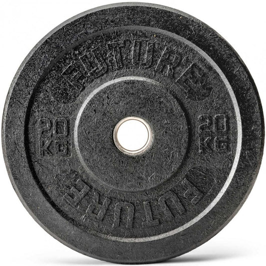 Hi-Temp Black Rubber Olympic Bumper Weight Plates