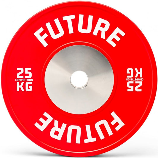 150kg Competition Calibrated Colour Coded Olympic Bumper Plate Set