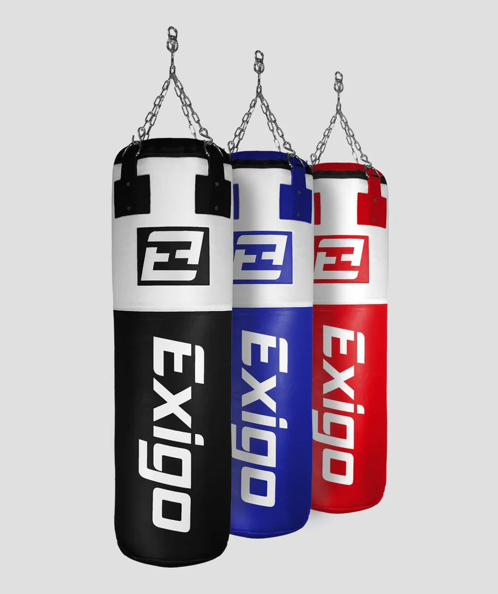 Exigo® Super Pro 4ft 40kg Leather Punch Bag