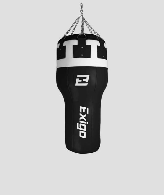 Exigo® Super Pro 3.5ft 40kg Leather Angle Punch Bag