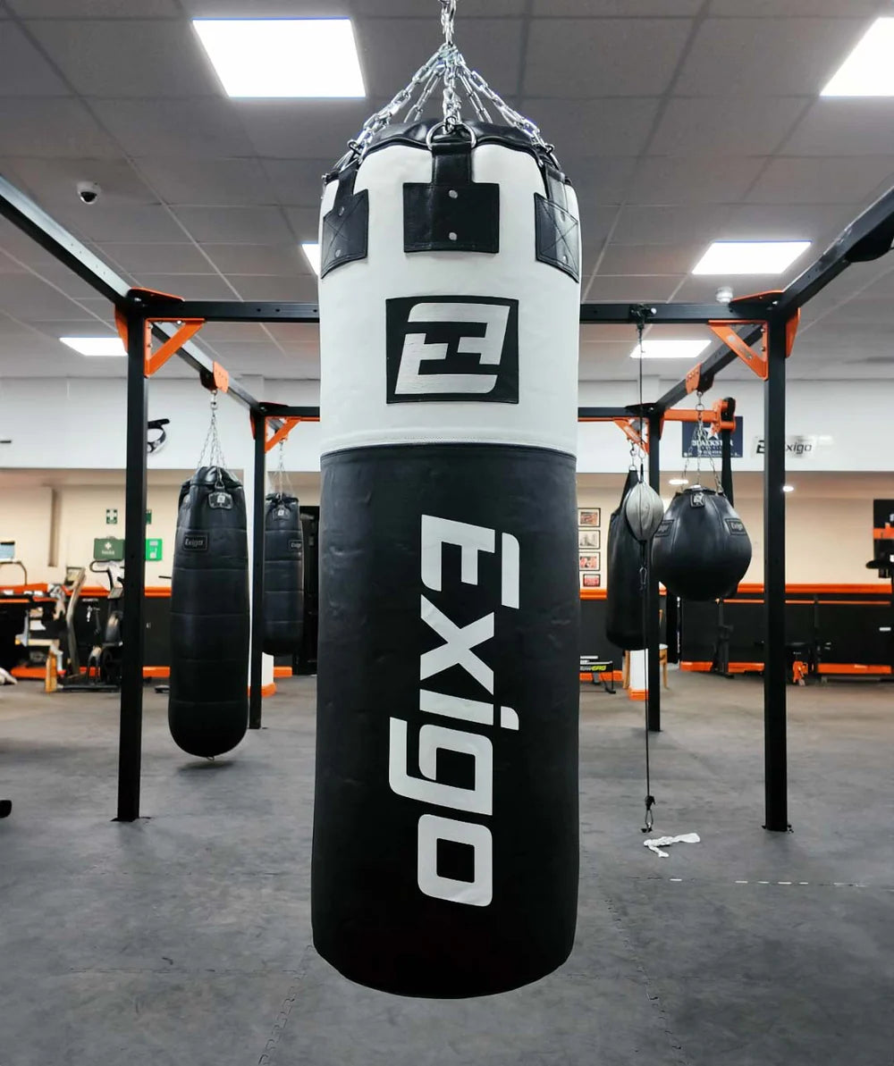 Exigo® Super Pro 4ft 6'' 75kg Immensus Leather Punch Bag
