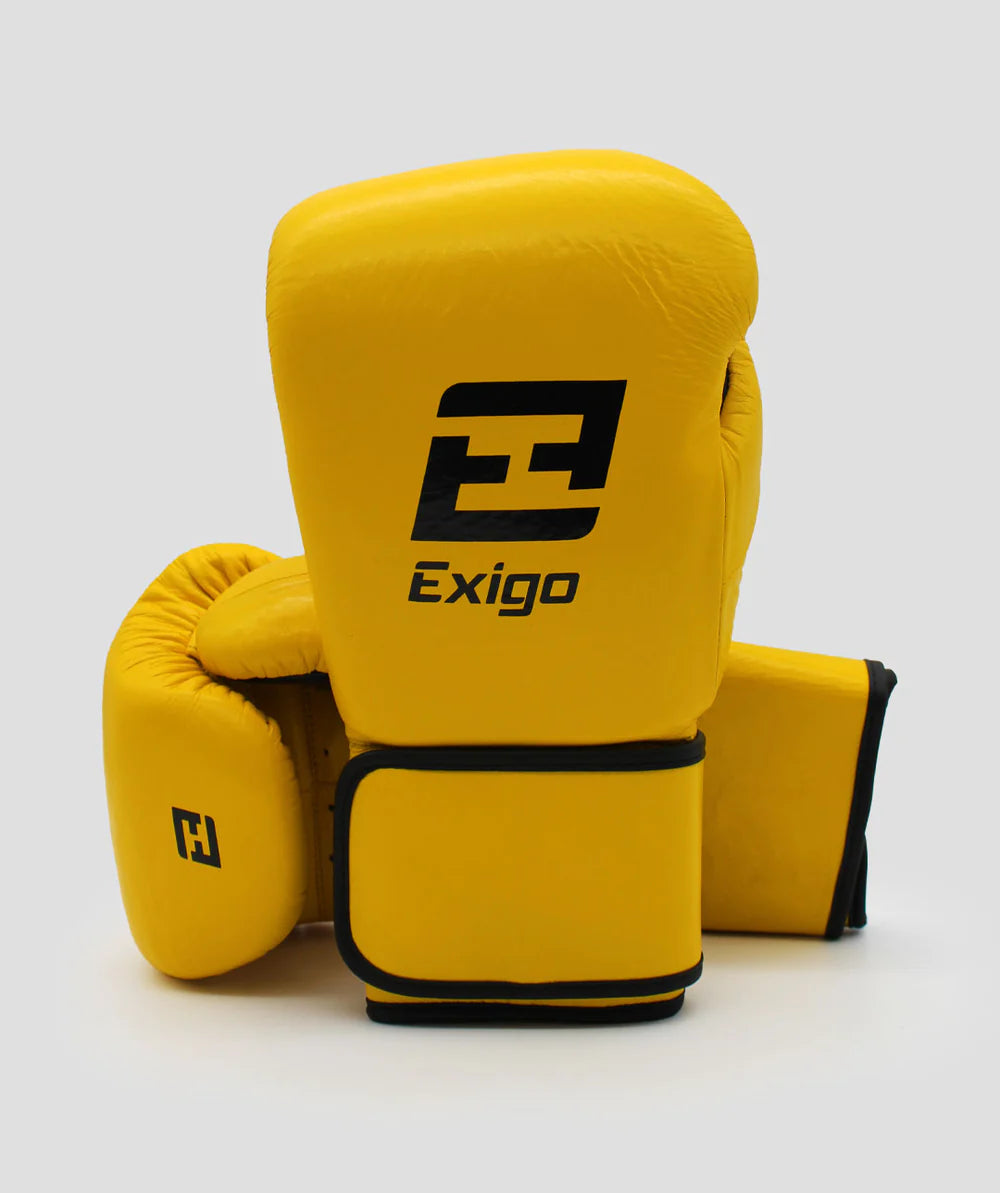 Exigo® F2 Fortis Leather Sparring Gloves - Strap