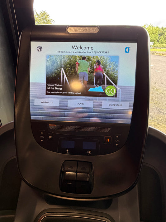PRECOR TRM 885 WITH P82 CONSOLE