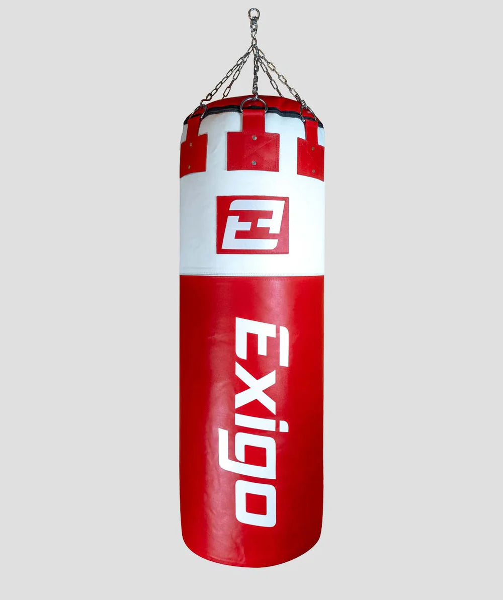 Exigo® Super Pro 4ft 6'' 75kg Immensus Leather Punch Bag