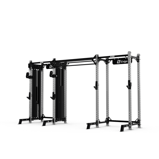 Exigo® X70 2 Bay Cable Half Rack