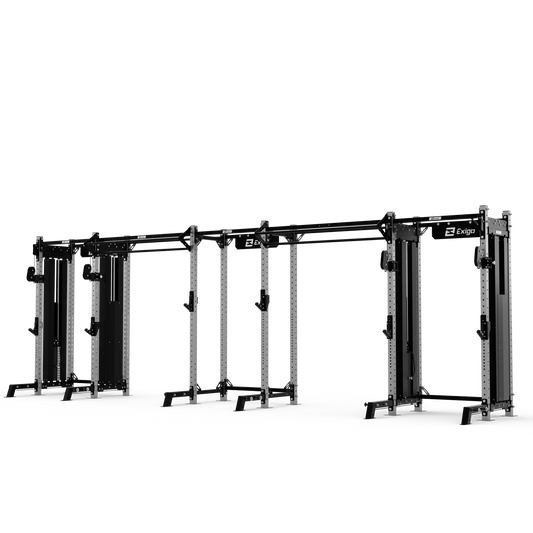 Exigo® X70 3 Bay Cable Half Rack