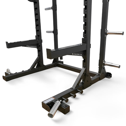 Elite Heavy-Duty Commercial Olympic Half Rack (2.3m)
