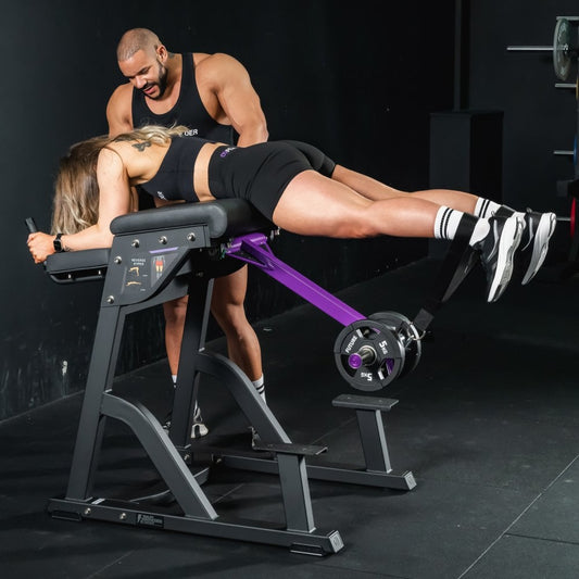 Peach Builder Plate Loaded Reverse Hyper Extension (GHD)