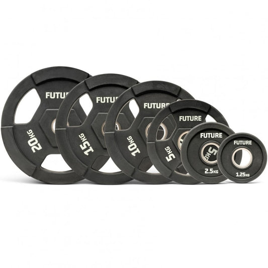 107.5kg Premium Rubber Olympic Plate Set