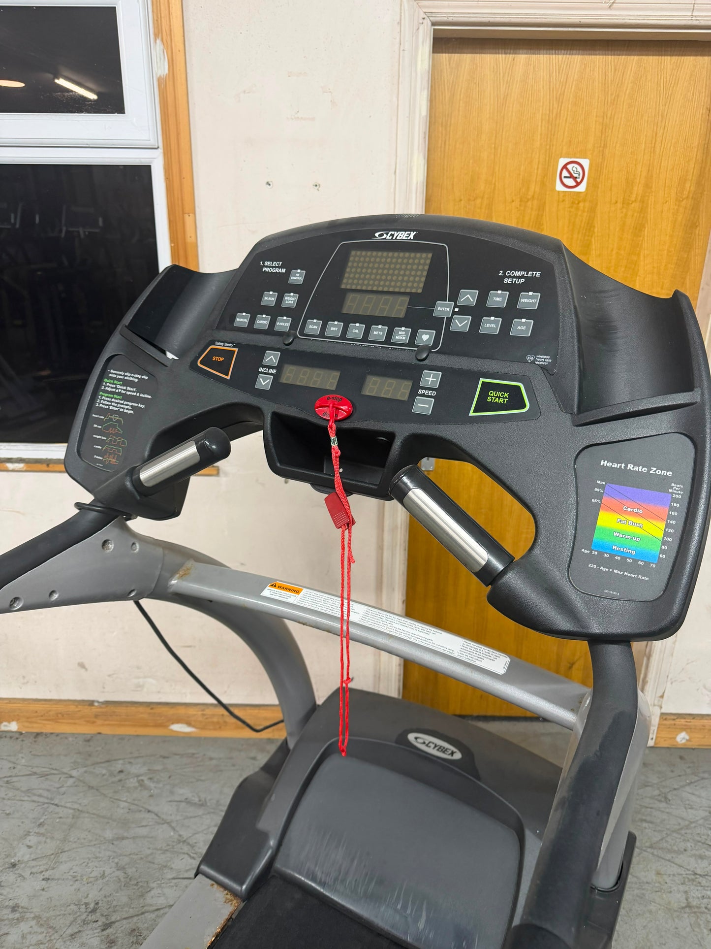 CYBEX 550T TREADMILL TO CLEAR