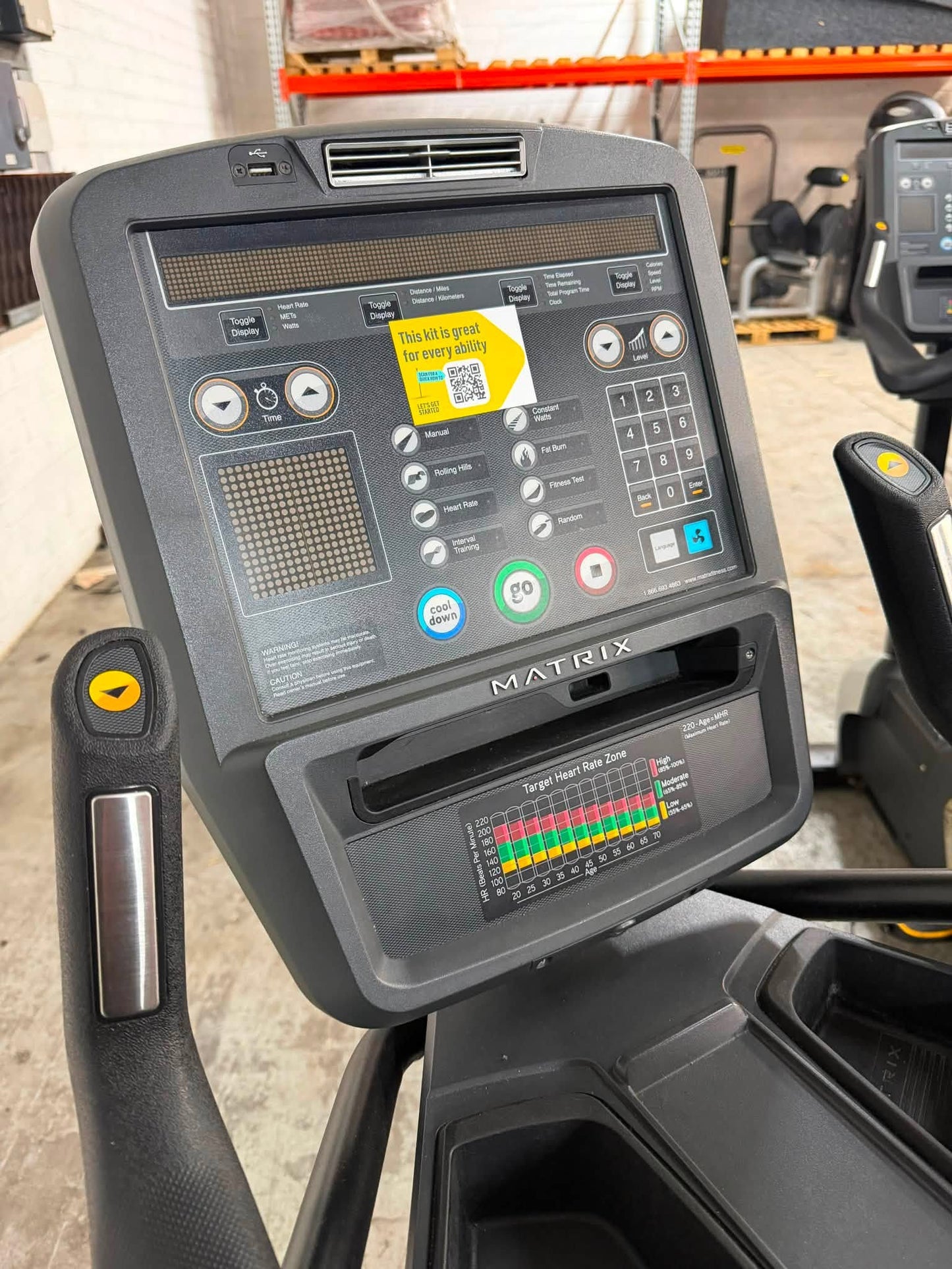 Matrix U5X Upright Bike