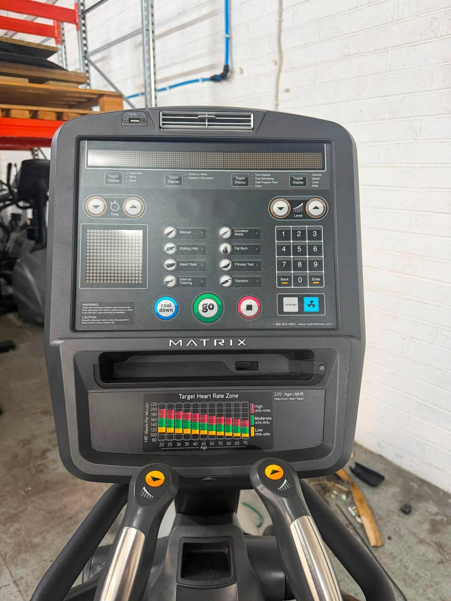 Used Matrix E5X Elliptical Trainer