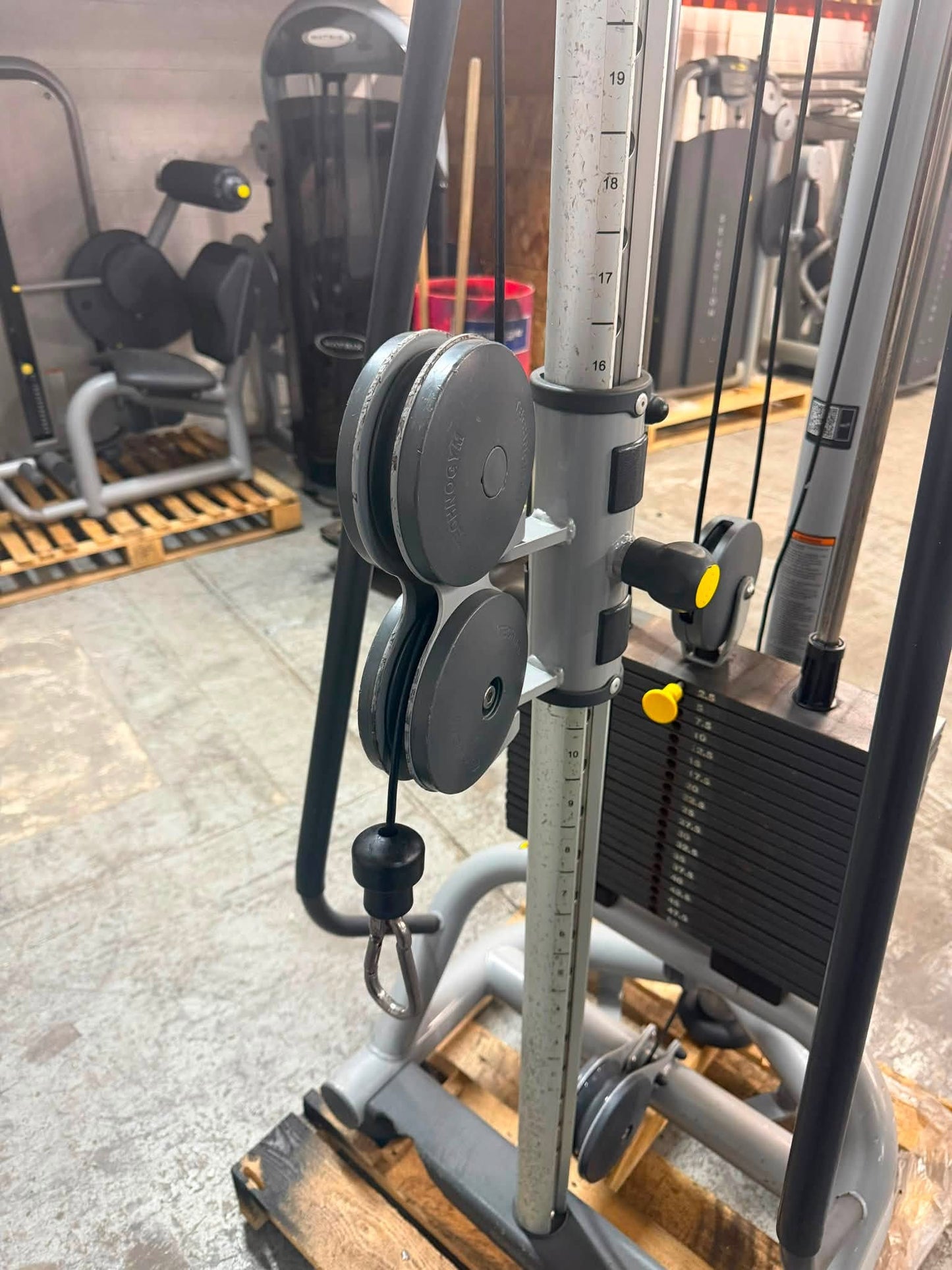 Technogym Adjustable Hi / Lo Pulley