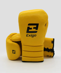 Exigo® F2 Fortis Leather Sparring Gloves - Lace