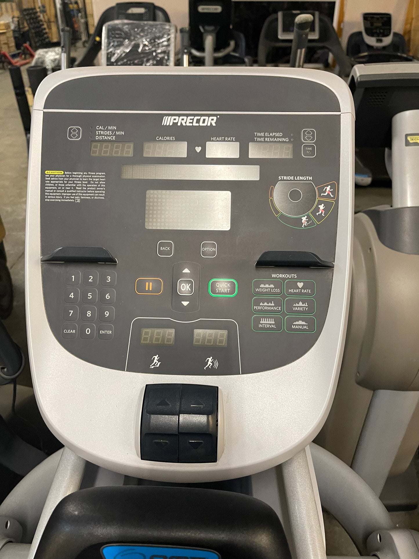 Precor AMT 885 Experience Series Open Stride with P30 Console
