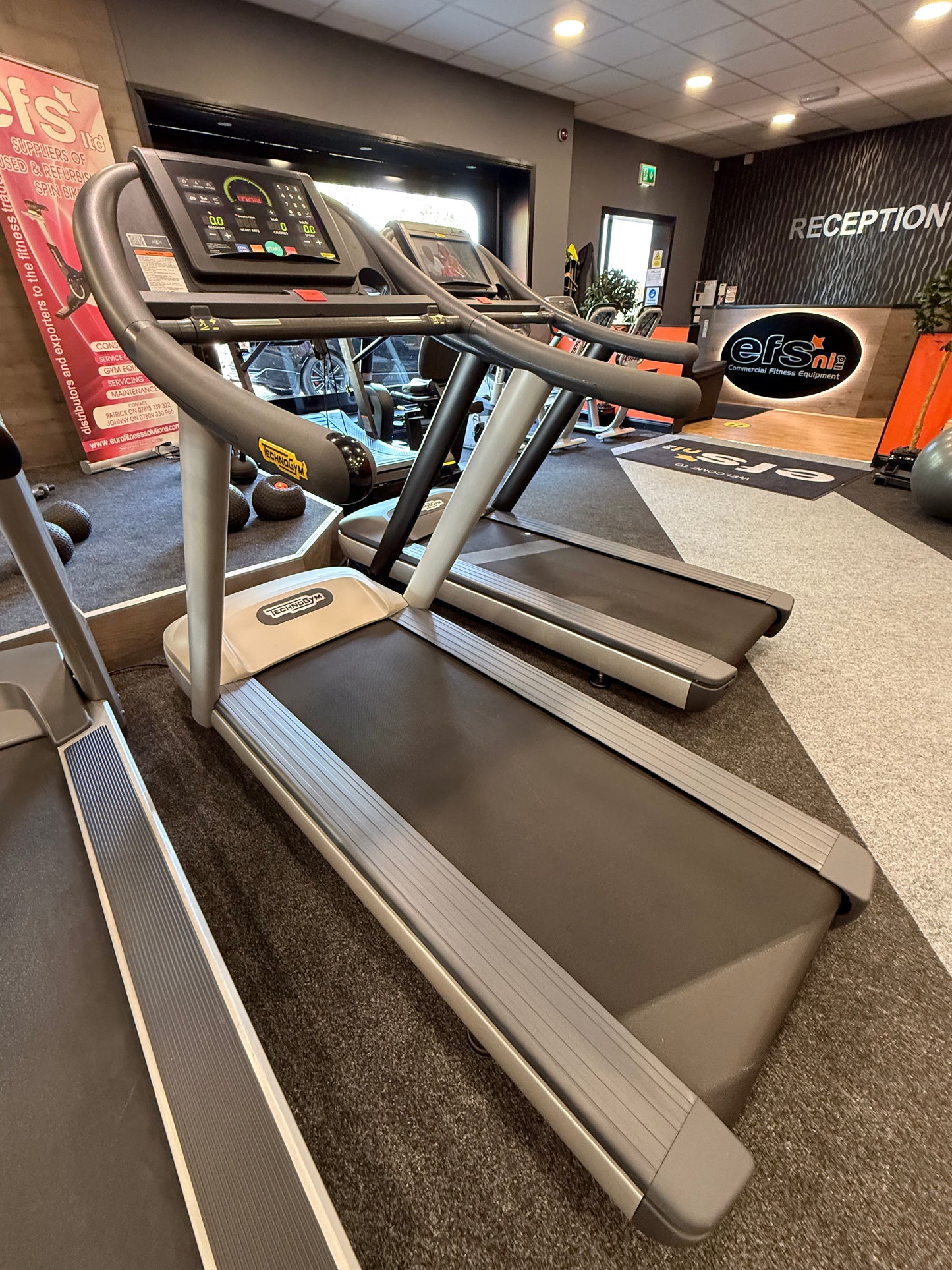 Refreshed Technogym Run 600 LED Treadmill