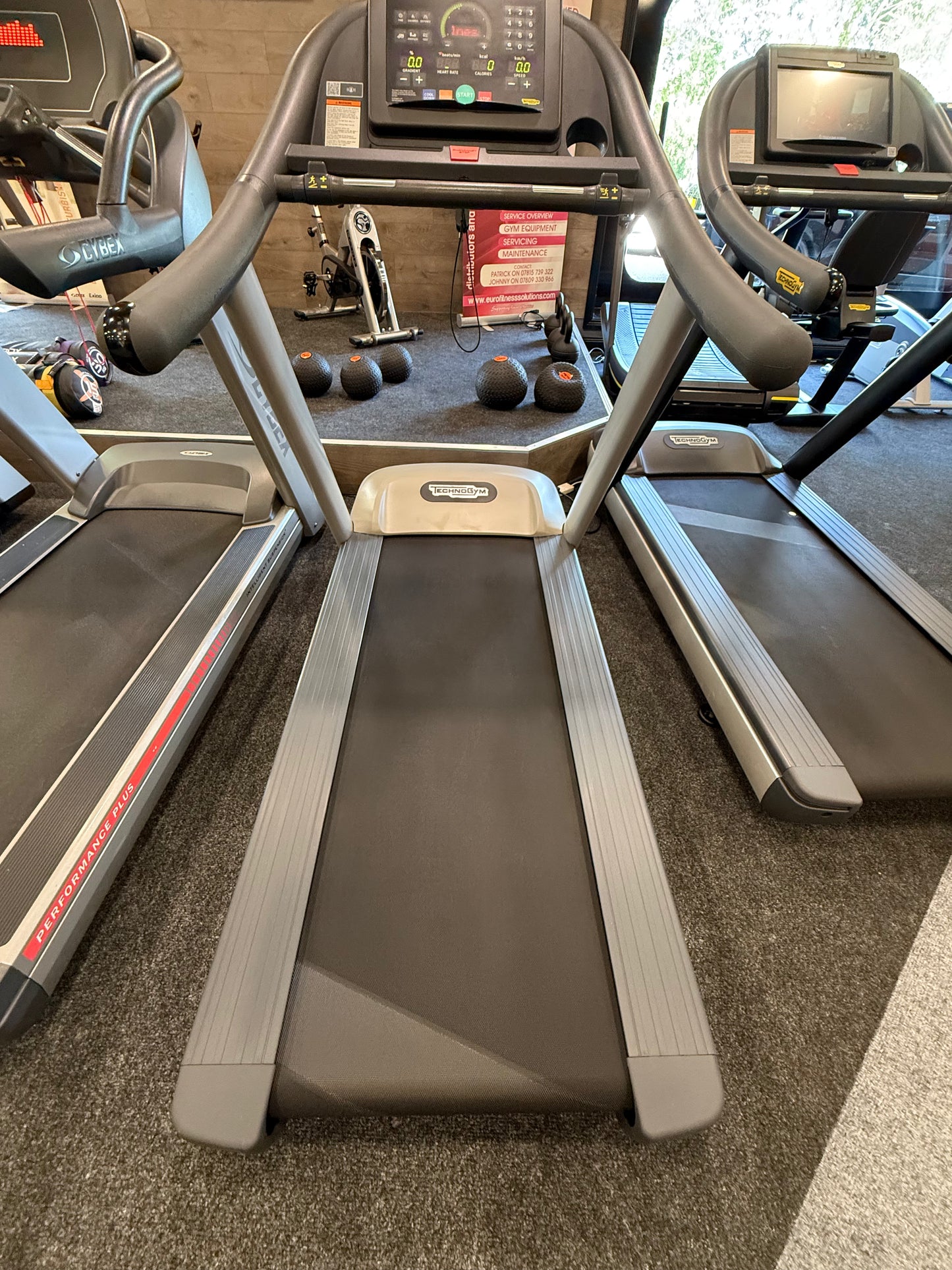 Refreshed Technogym Run 600 LED Treadmill
