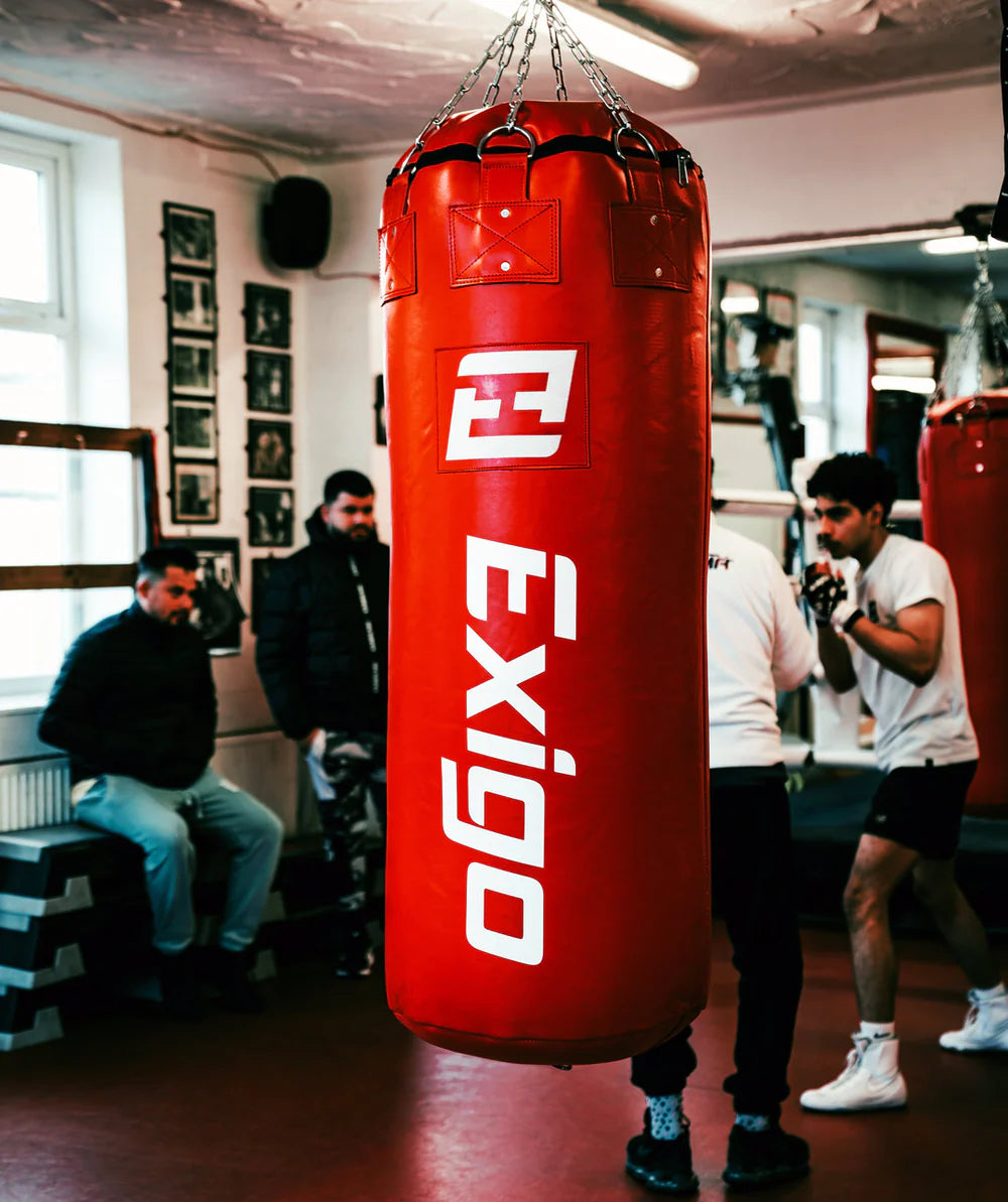 Exigo® Super Pro 4ft 60kg Jumbo Leather Punch Bag