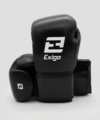 Exigo® S2 Stealth Leather Sparring Gloves - Strap