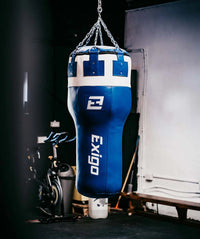 Exigo® Super Pro 3.5ft 40kg Leather Angle Punch Bag